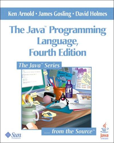 The Java Programming Language 4판 표지