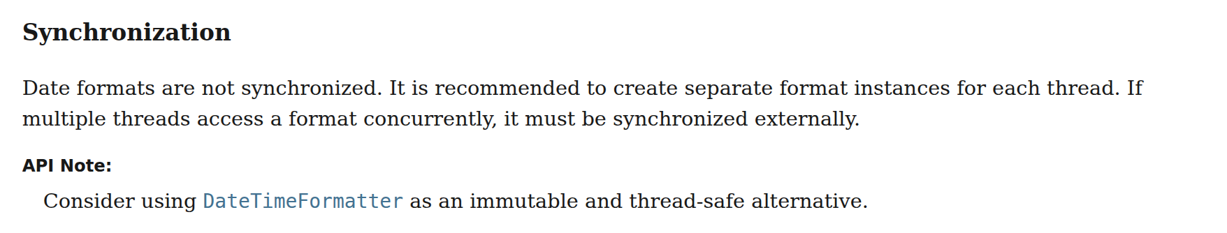SimpleDateFormat의 JDK 25 Javadoc